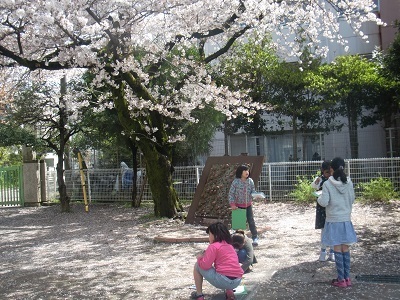 ４年 理科 あたたくなって 春さがし 稲城第三小学校